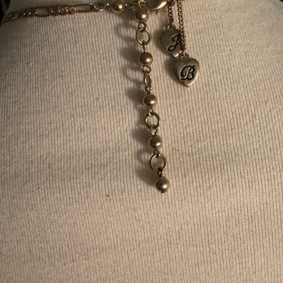 Betsey Johnson Red and Gold Heart Pendant Necklace - Picture 3 of 3